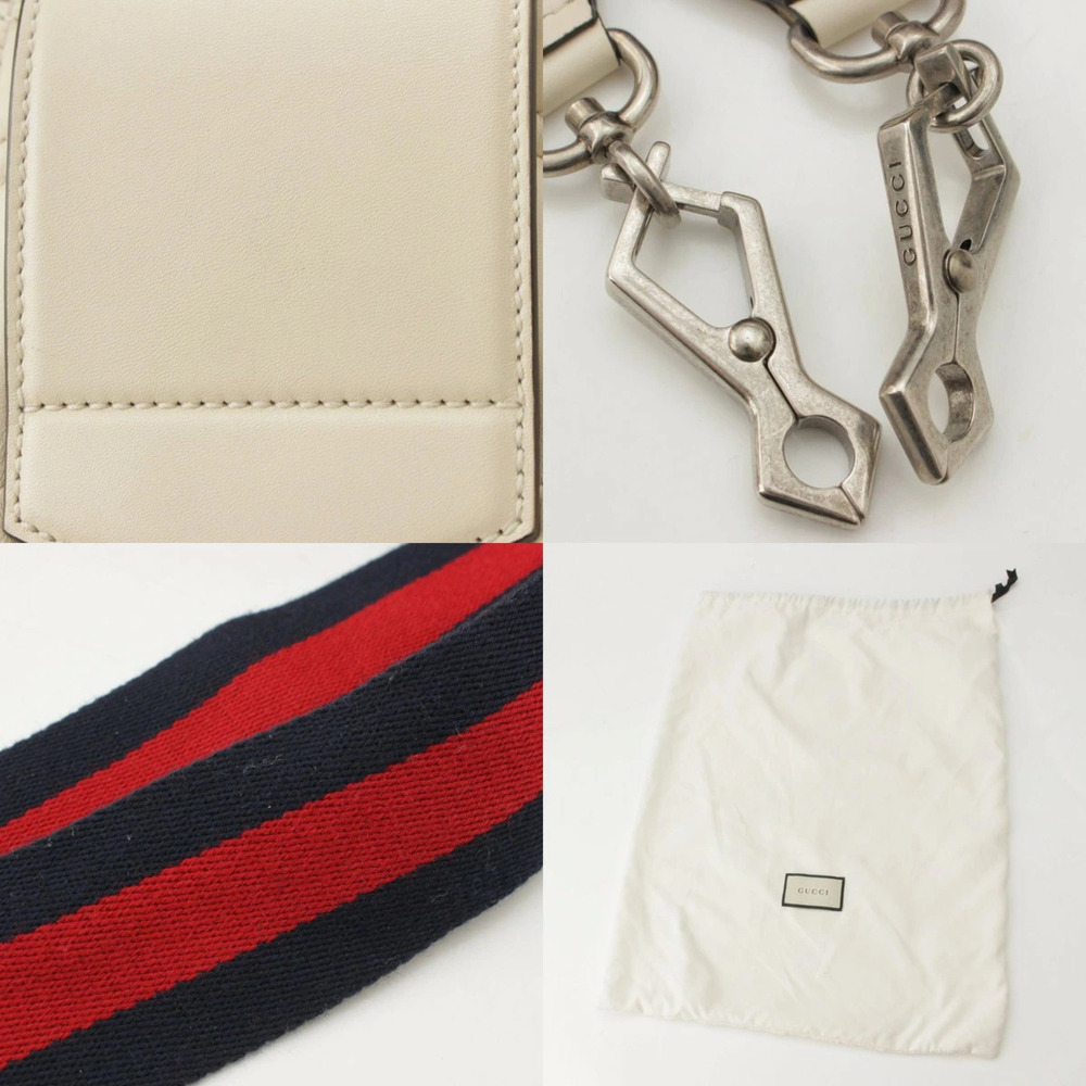 Gucci Dionysus Handbag White Leather - Picture 8 of 8